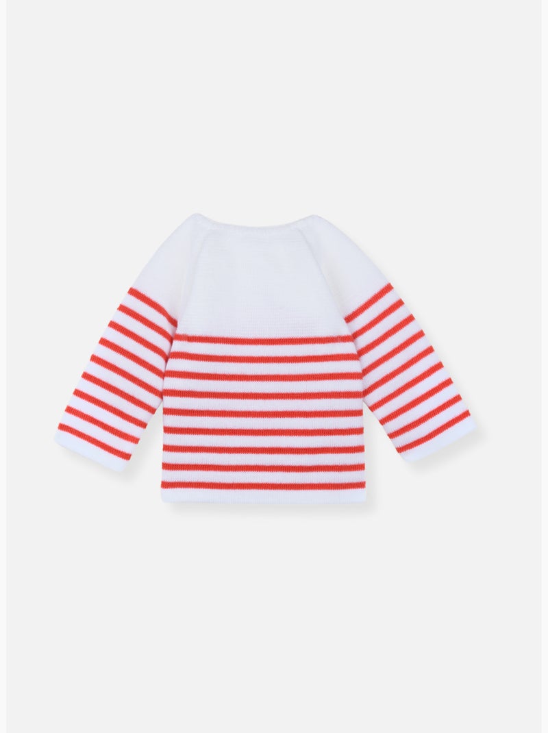 Brassière bébé « les baigneurs » Blanc Rouge - Kiabi