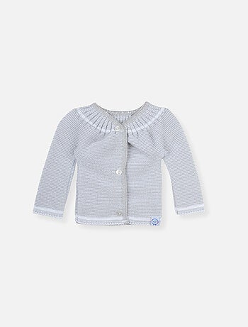 Brassière bébé naissance à boutons