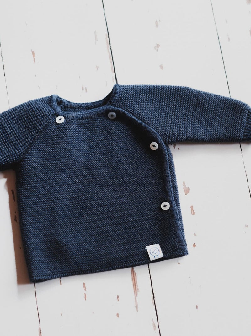 Brassière Boutonnage côté Bleu marine - Kiabi