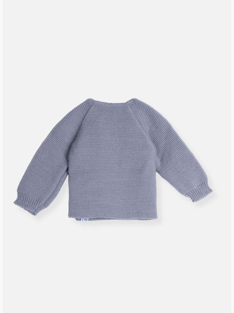 Brassière broderie baleine Bleu - Kiabi