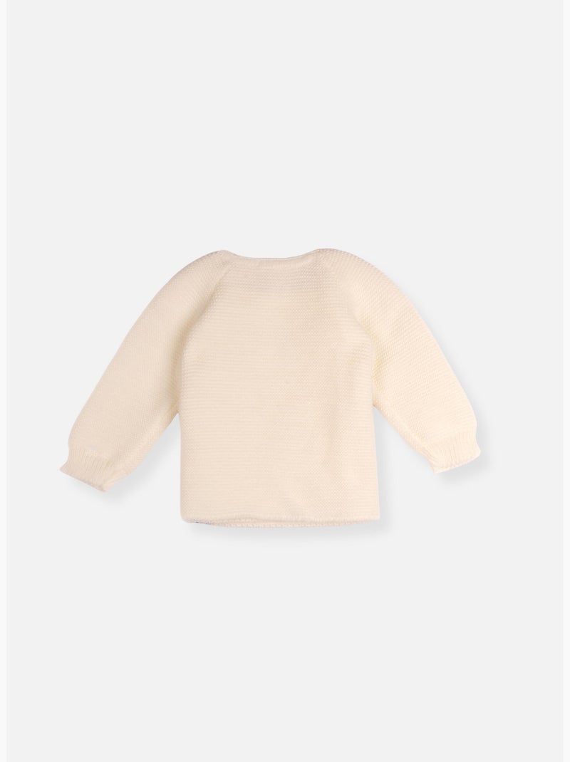 Brassière broderie chouette Blanc - Kiabi