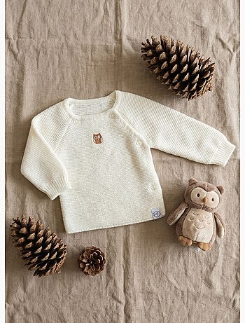 Brassière broderie chouette
