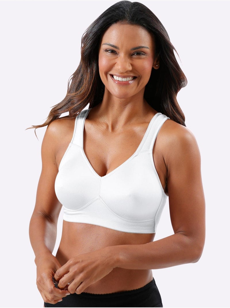 Brassière Confort Sans Armatures - Witt Blanc - Kiabi