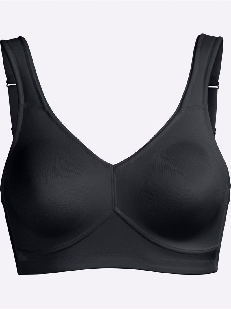 Brassière Confort Sans Armatures - Witt Noir - Kiabi