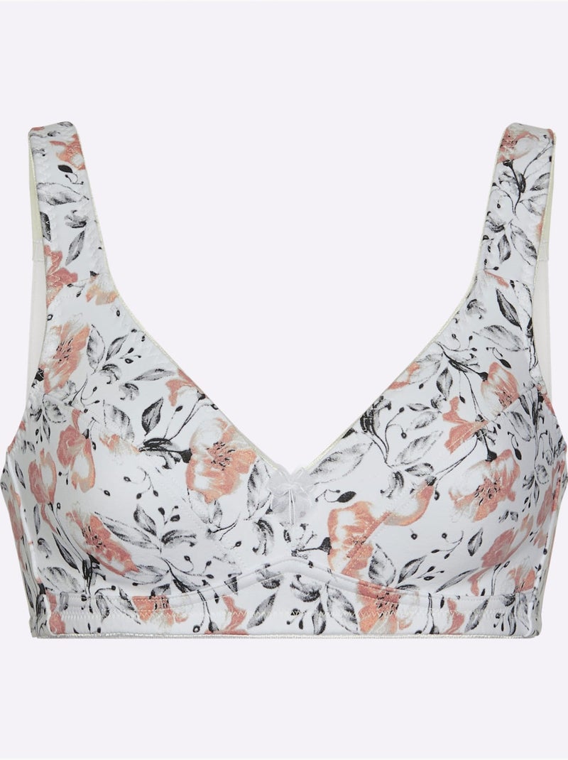 Brassière Confort Sans Armatures - Witt Poudre - Kiabi