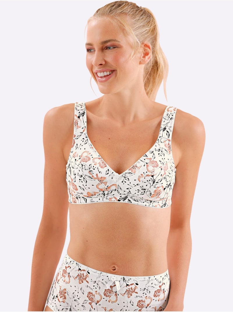 Brassière Confort Sans Armatures - Witt Poudre - Kiabi