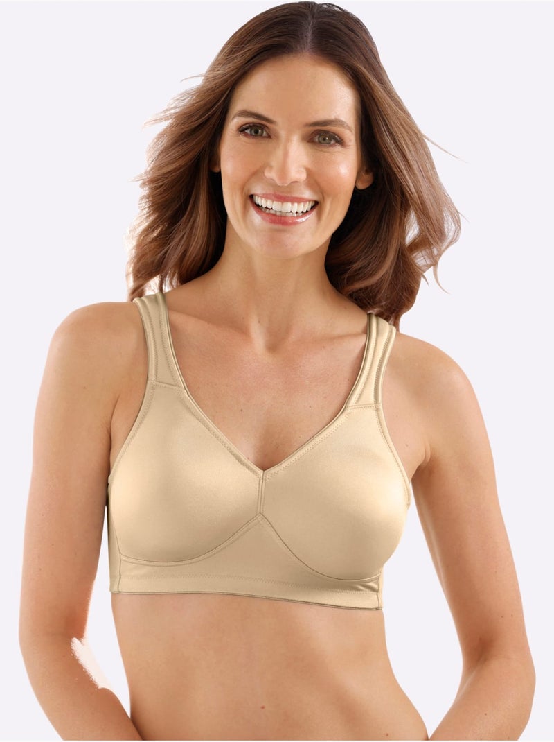 Brassière Confort Sans Armatures - Witt Poudre - Kiabi