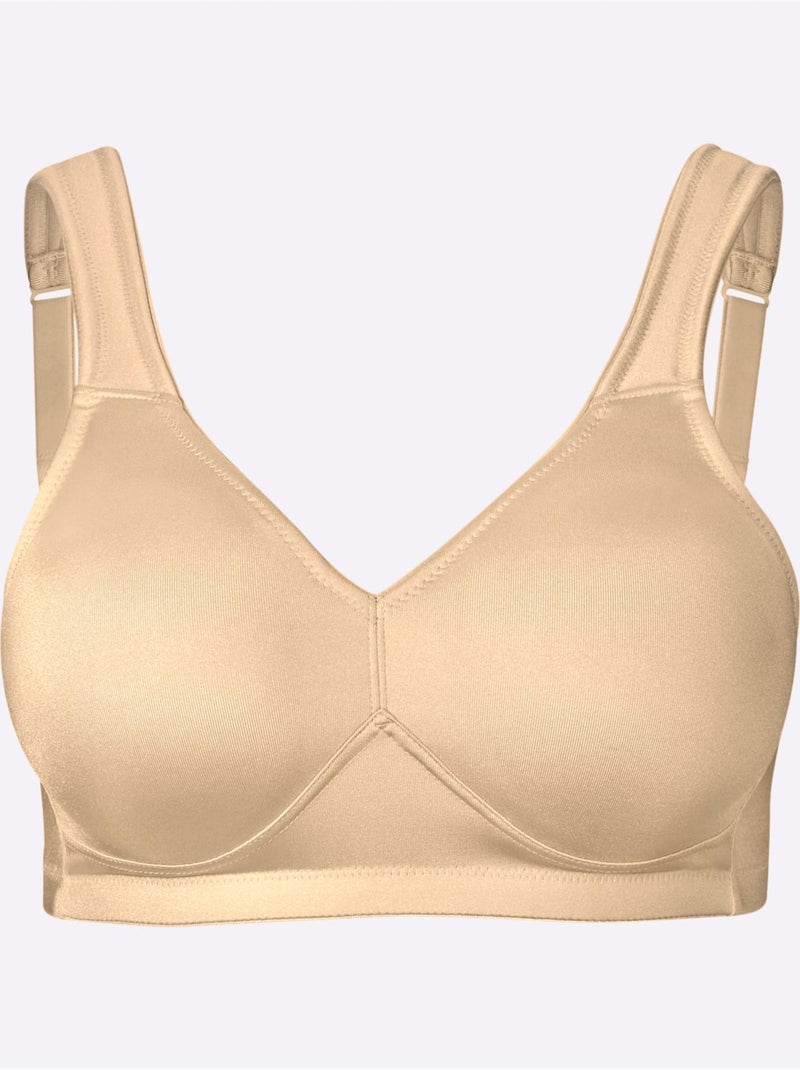 Brassière Confort Sans Armatures - Witt Poudre - Kiabi