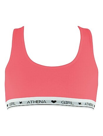 Brassière dos nageur Coton Ultra Doux Athena Fille