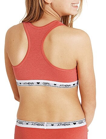 Brassière dos nageur Coton Ultra Doux Athena Fille