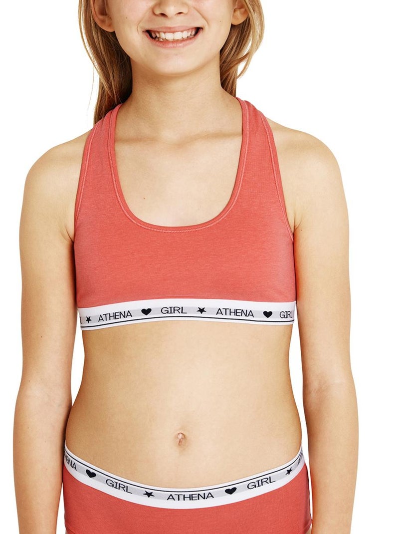 Brassière coques fille Coton Ultra Doux Girl by Rose - Kiabi