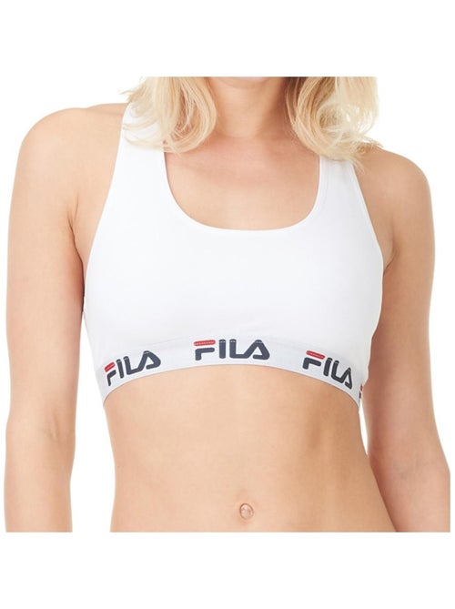 Brassiere coton femme FU6042 Uni Fila - Kiabi