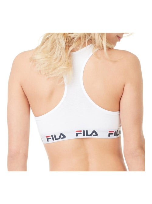 Brassiere coton femme FU6042 Uni Fila - Kiabi