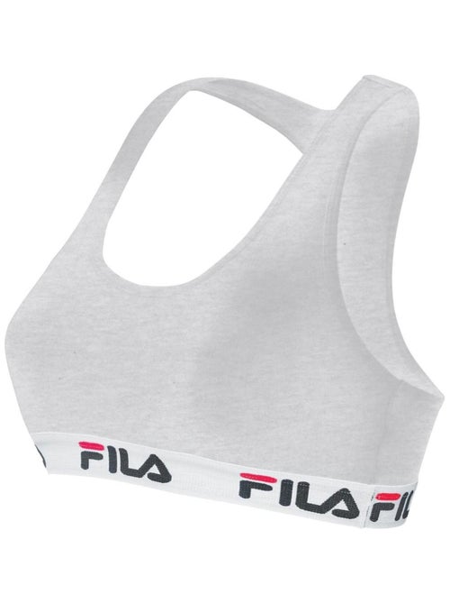 Brassiere coton femme FU6042 Uni Fila - Kiabi