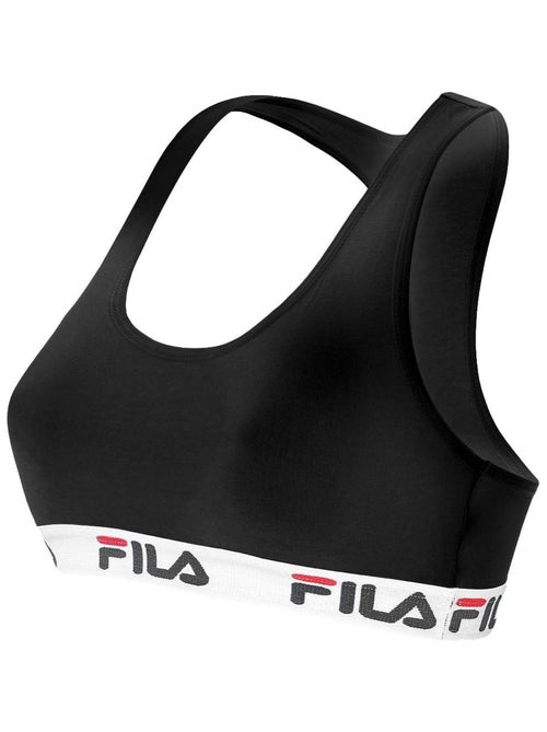 Brassiere coton femme FU6042 Uni Fila - Kiabi