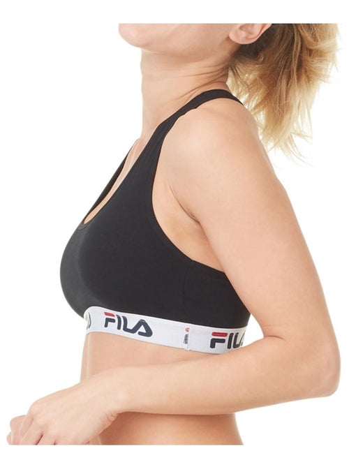 Brassiere coton femme FU6042 Uni Fila - Kiabi