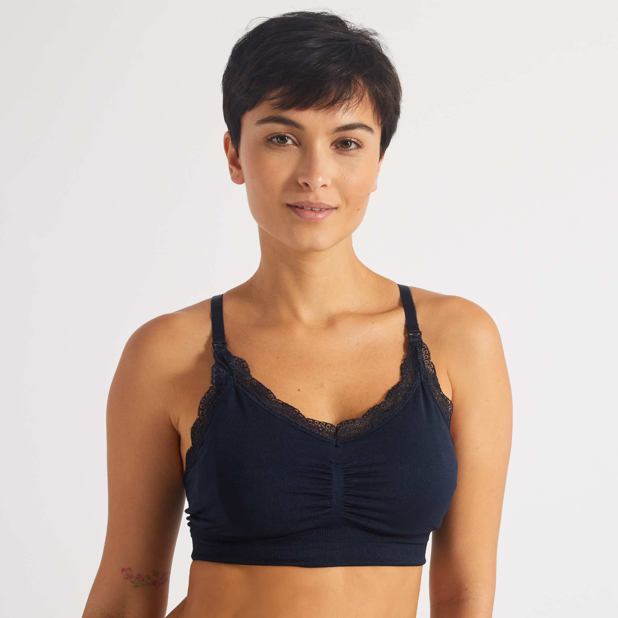 Brassière d'allaitement sans couture Vêtement de grossesse - blanc - Kiabi - 12,00€
