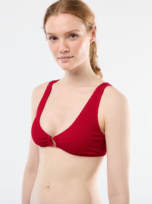 Brassière de bain avec anneau - Kiabi