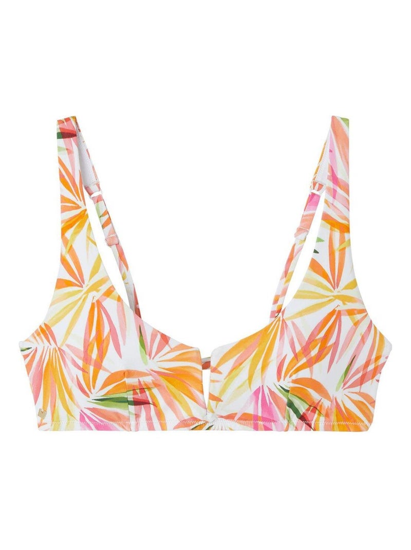 Brassière de bain BALI - Camille Cerf & Pomm'Poire Blanc - Kiabi
