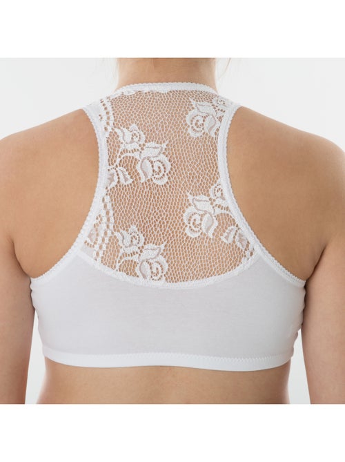 Brassière de nuit de maternité avec dentelle 'Bogema' - Kiabi