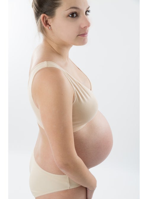 Brassière de nuit de maternité avec dentelle 'Bogema' - Kiabi