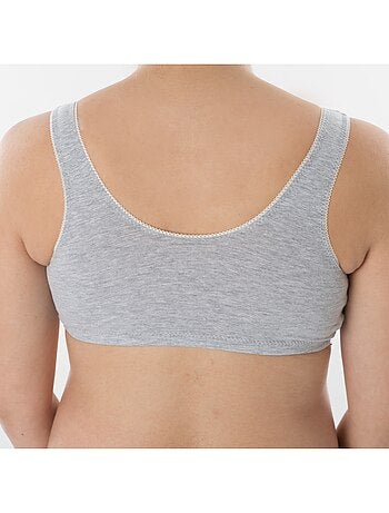 Brassière de nuit de maternité GRIS 'Bogema'