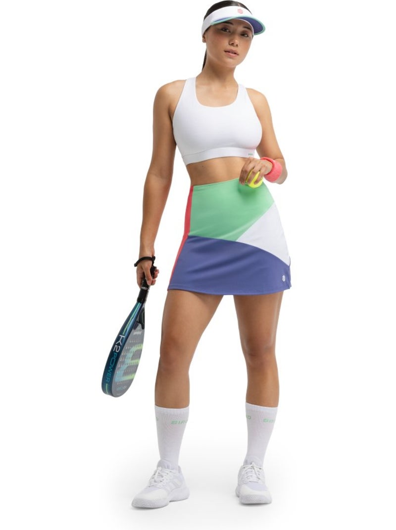 Brassière de padel femme padel femme krona Blanc - Kiabi