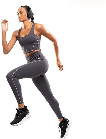 Brassière de running femme femme angkor dark gray