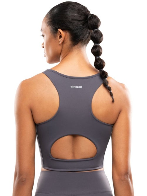 Brassière de running femme femme angkor dark gray - Kiabi Brassière de running femme femme angkor dark gray - Kiabi