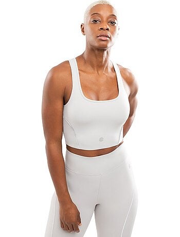 Brassière de running femme femme angkor light gray
