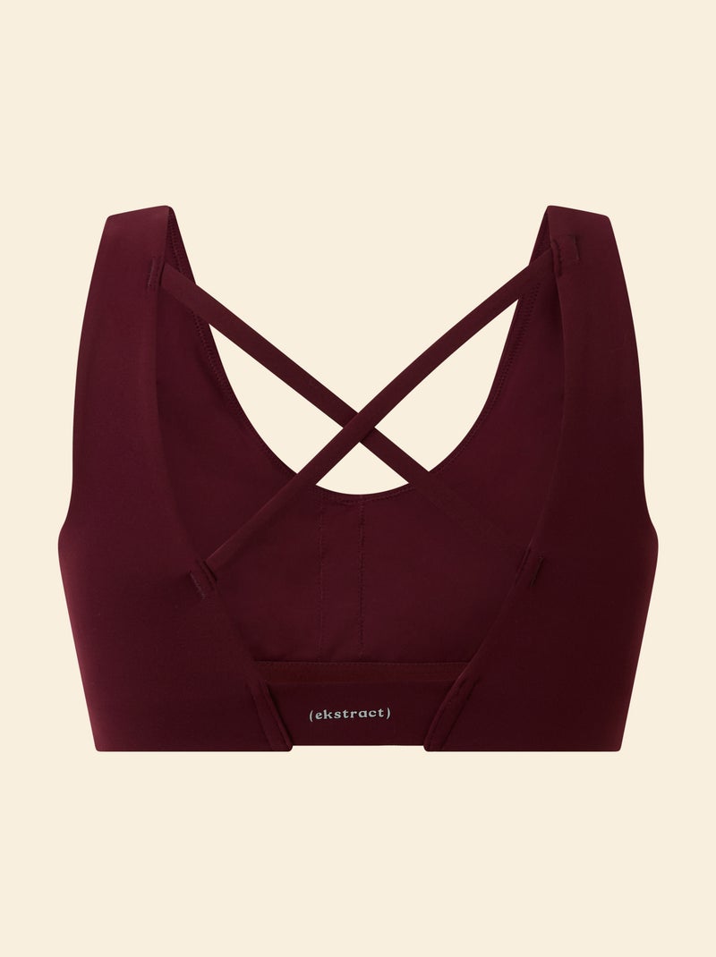 Brassière de sport - (ekstract) Bordeaux - Kiabi