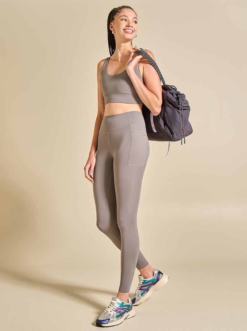 Brassière de sport - (ekstract) Gris - Kiabi