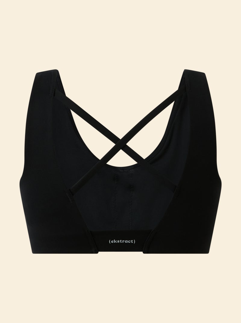 Brassière de sport - (ekstract) Noir - Kiabi
