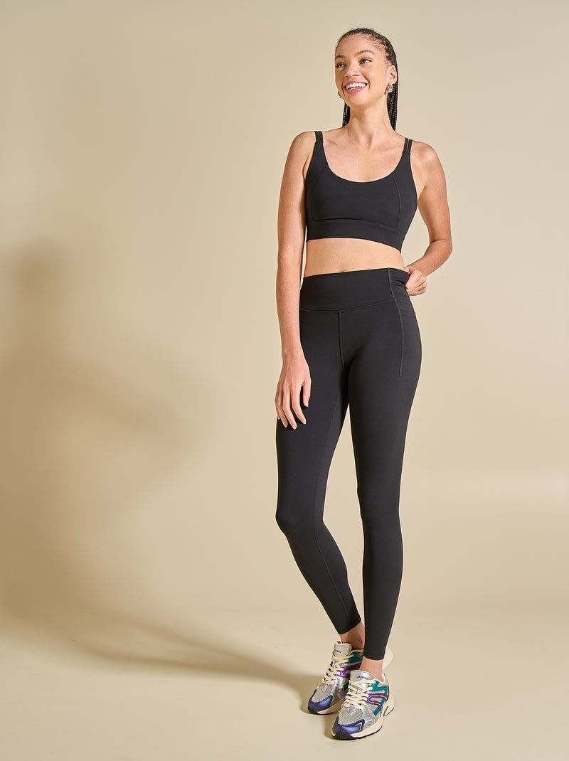 Brassière de sport - (ekstract) Noir - Kiabi