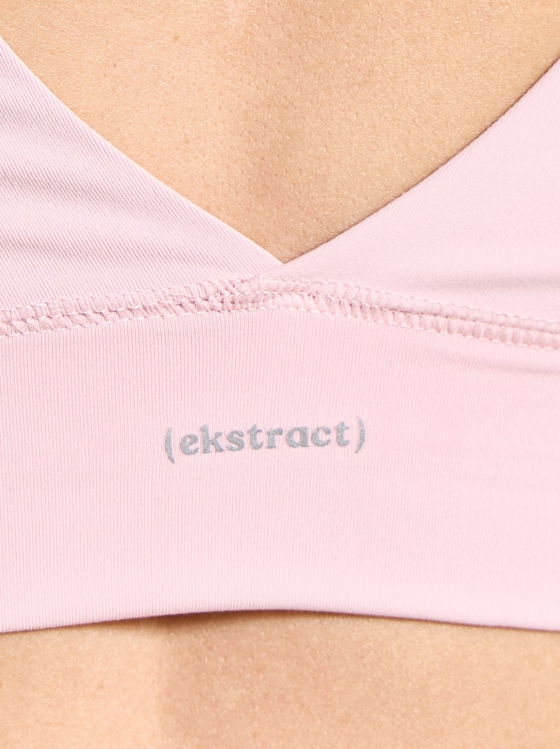 Brassière de sport - (ekstract) Rose - Kiabi