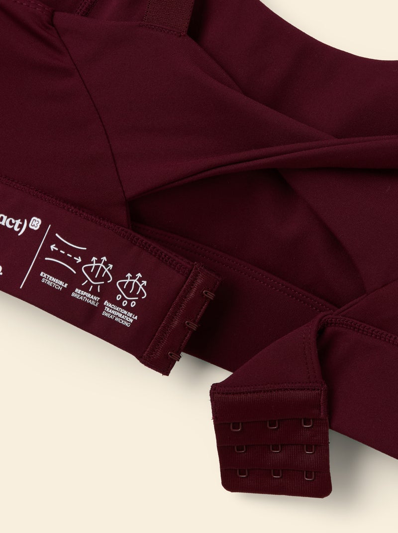 Brassière de sport - (ekstract) Rouge - Kiabi