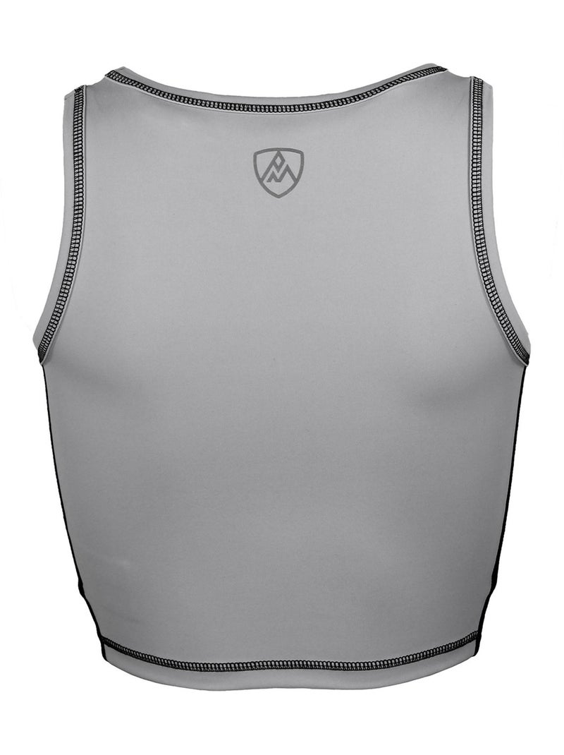 Brassière de sport ALIGHT - PEAK MOUNTAIN Gris perle - Kiabi