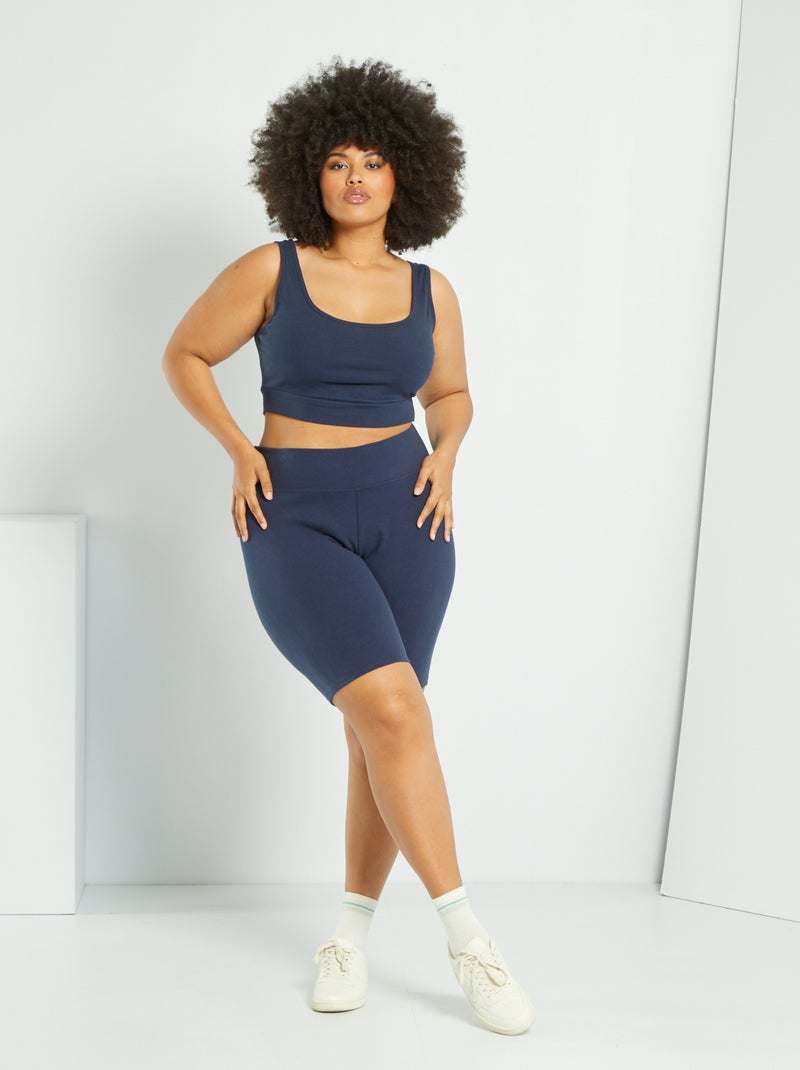 Brassière de sport Bleu marine - Kiabi