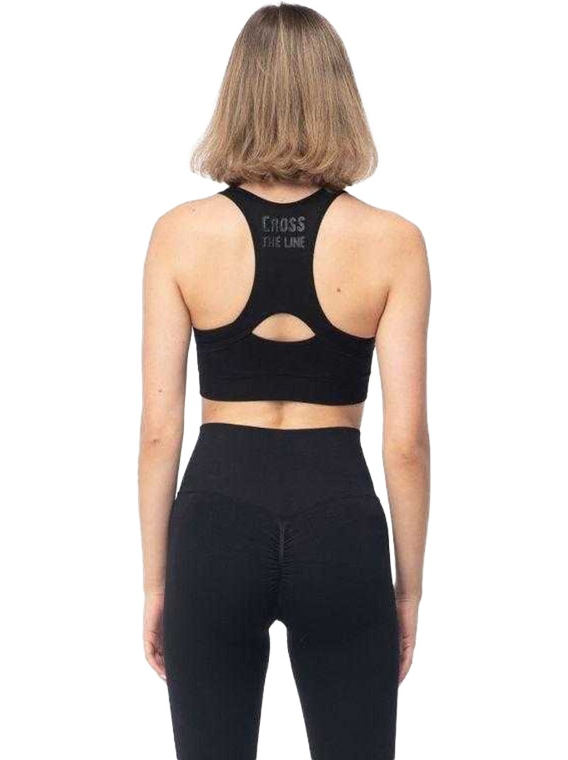 Brassière de sport carmen - iq Noir - Kiabi