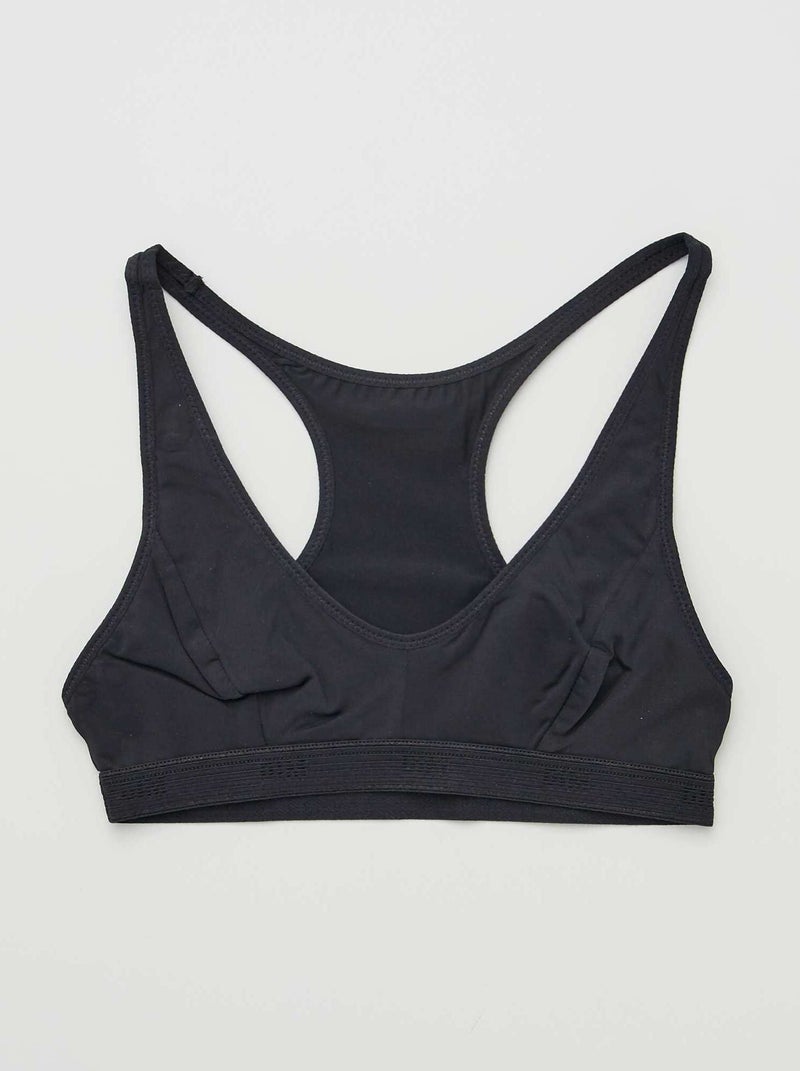 Brassière de sport 'DIM' noir - Kiabi