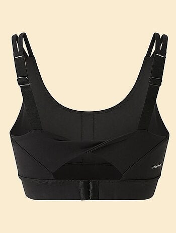 Brassière de sport effet twisté au dos maintien fort - (ekstract)