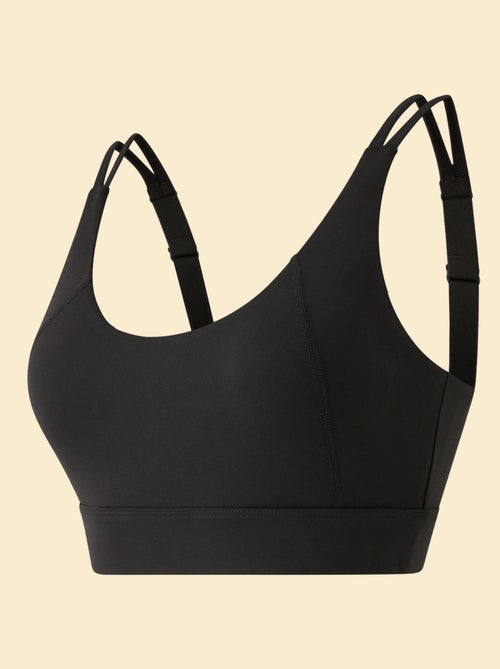 Brassière de sport effet twisté au dos maintien fort - (ekstract) - Kiabi