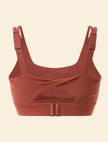 Brassière de sport effet twisté au dos maintien fort - (ekstract)