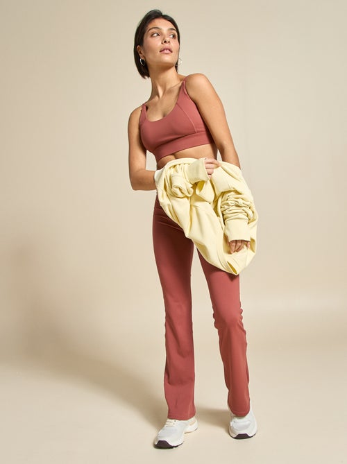 Brassière de sport effet twisté au dos maintien fort - (ekstract) - Kiabi