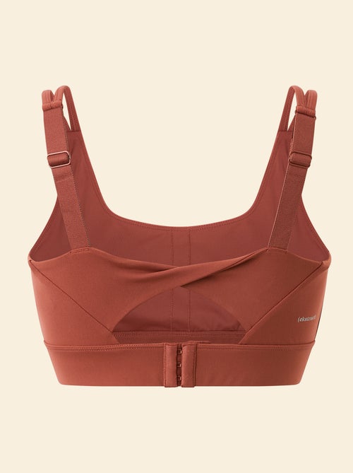 Brassière de sport effet twisté au dos maintien fort - (ekstract) - Kiabi