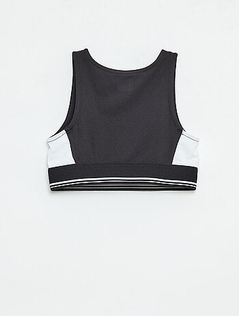 Brassière de sport en matière stretch