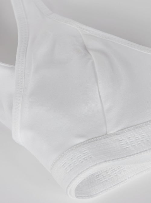 Brassière de sport en polyamide Micro - Kiabi