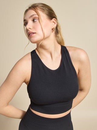 Brassière de sport en rib maintient léger - (ekstract)