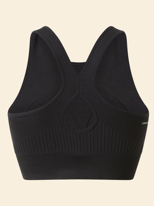 Brassière de sport en rib maintient léger - (ekstract) - Kiabi