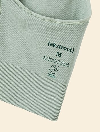 Brassière de sport en rib maintient léger - (ekstract)